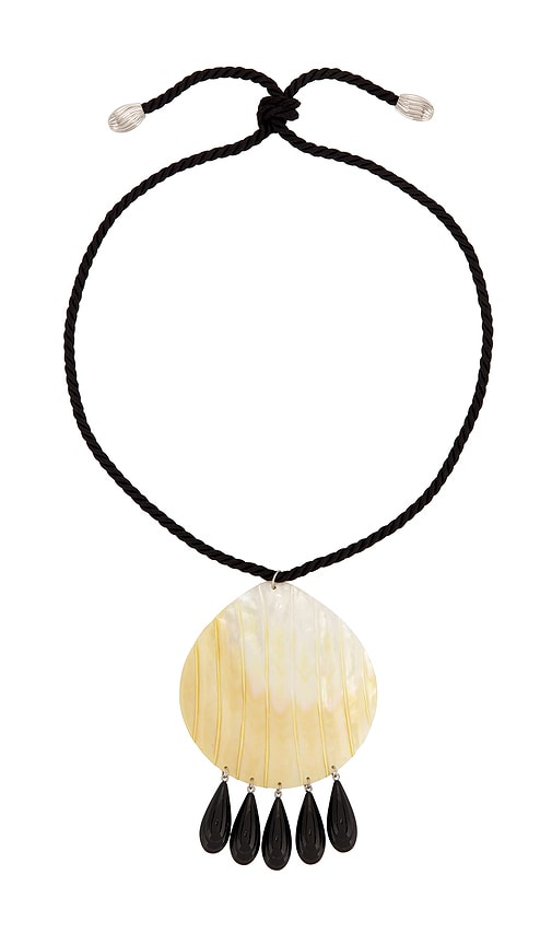 Julietta SAUTOIR PENDENTIF IRIS en Black 348$