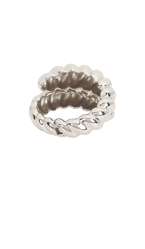 Shop Julietta Rhonda Cuff In 银色
