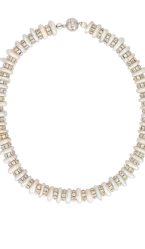 Julietta Cleo Necklace In White