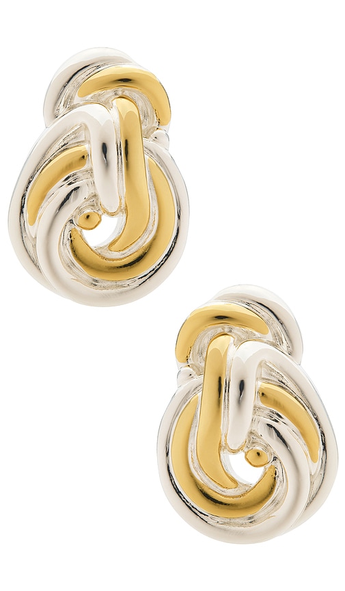 Julietta Knot Earrings In Multi