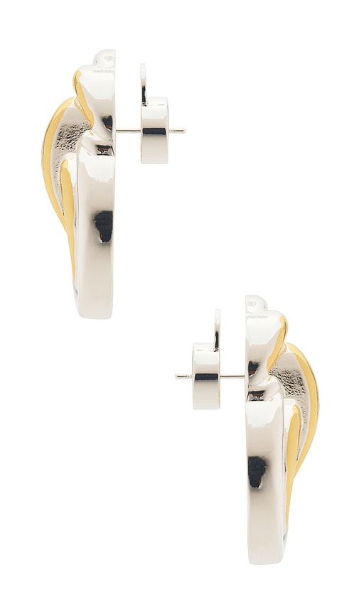 Julietta Knot Earrings In Multi