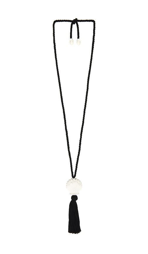 Julietta Éze Necklace in Black & Silver