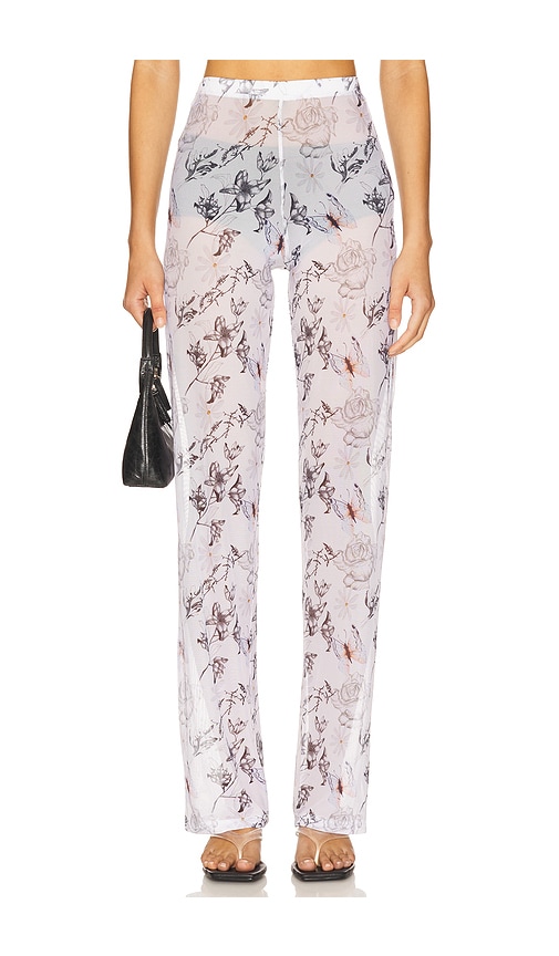 Juliet Johnstone Mesh Pant In White