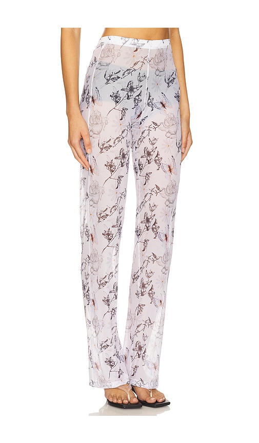 Juliet Johnstone Mesh Pant In White