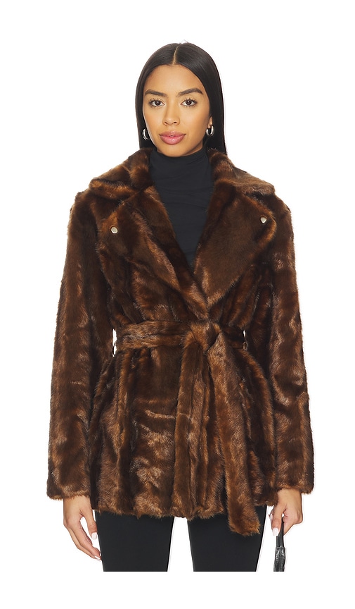 Jakke Paley Coat In Brown