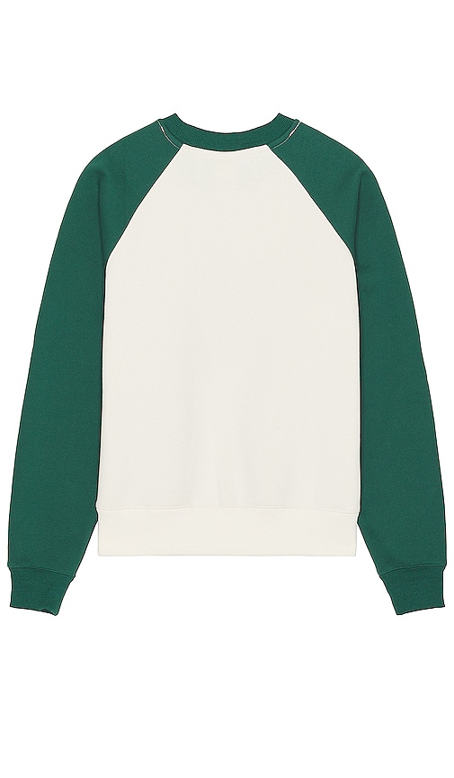 Shop Jungles Solutions Sweater In Green & Birch