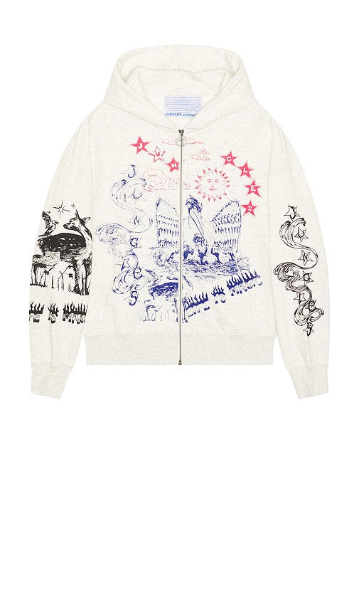 SWEAT À CAPUCHE SCRIBBLES in . Size M, XL/1X - Jungles - Modalova