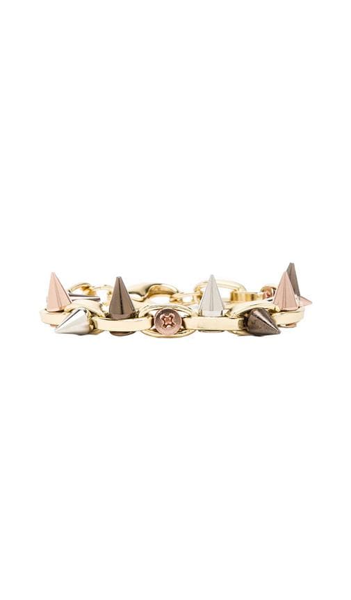 Double Row Spike Bracelet