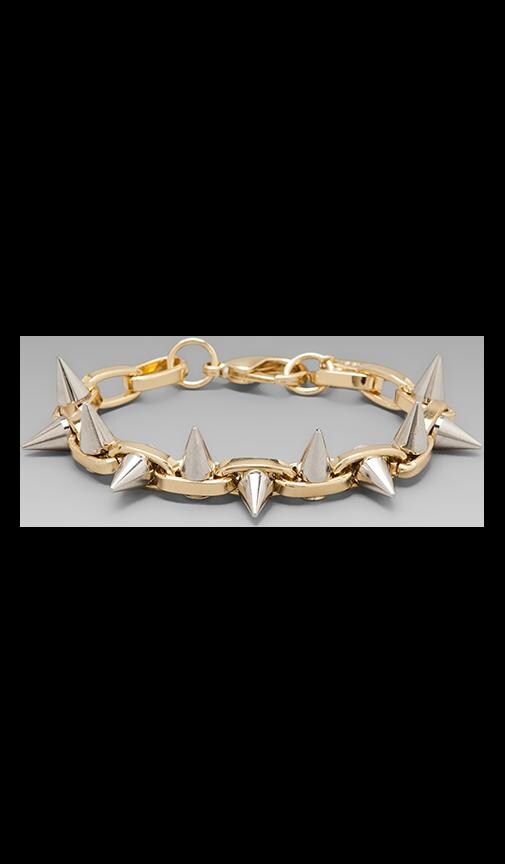 Double Row Spike Bracelet