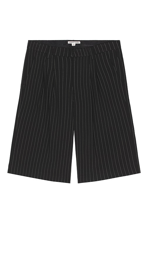 Jaded London Pinstripe Goliath Baggy Shorts