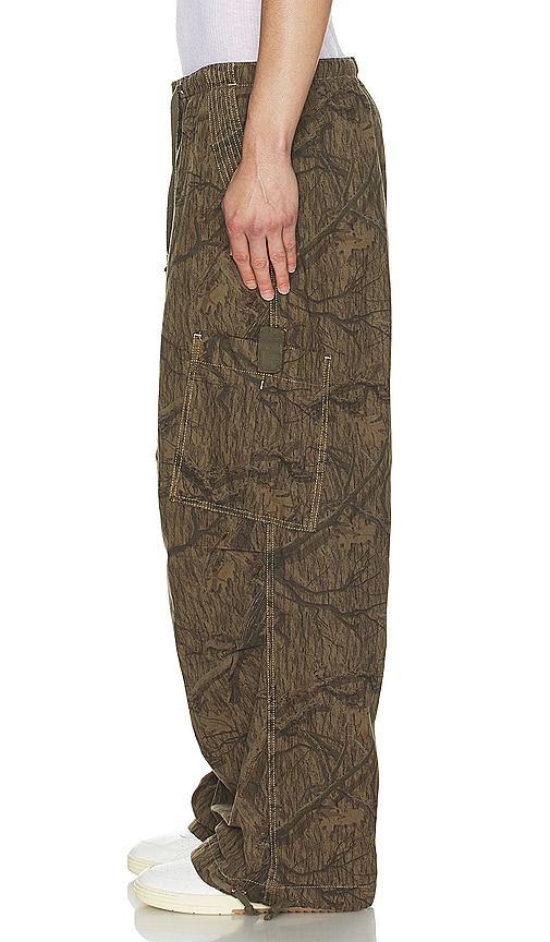 Shop Jaded London Parachute Pants In Forest Camo