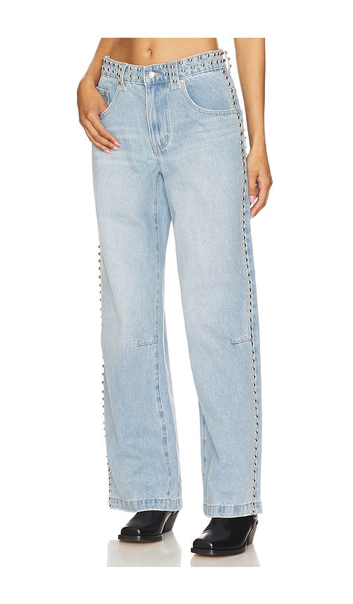 Studded Colossus Wide Leg in . Size 25, 26, 28, 30, 32 - Jaded London - Modalova