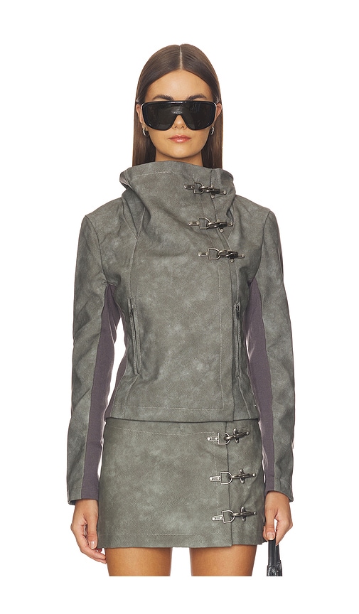 Funnel Neck Jacket
