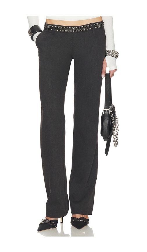 Tailored Trouser With Waistband Detail