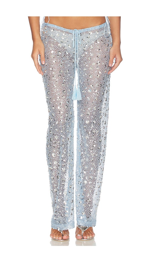 Embellished Lace Trouser