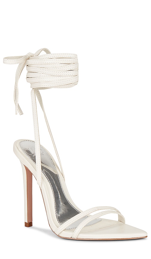 Shop Jlo Jennifer Lopez X Revolve Lincoln Sandal In White