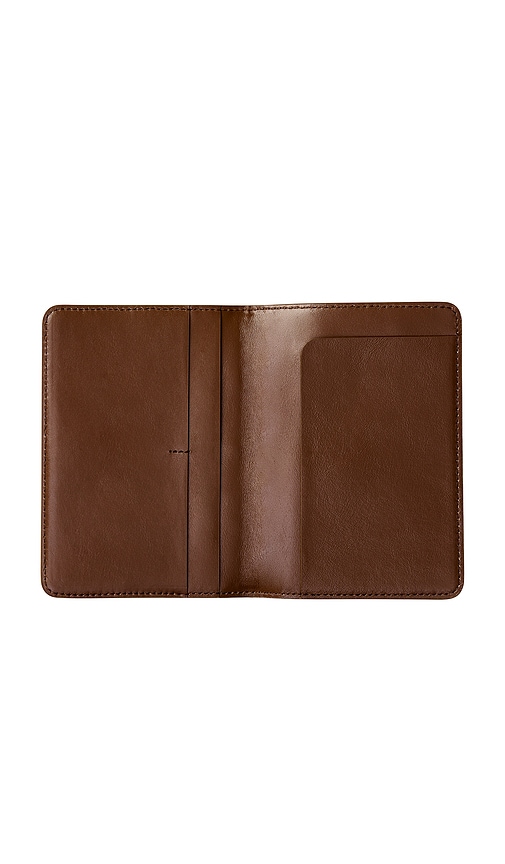  July Cow Print Small Travel Wallet In Brown. 