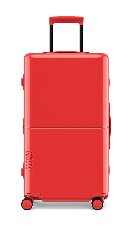Checked Trunk in Red.
