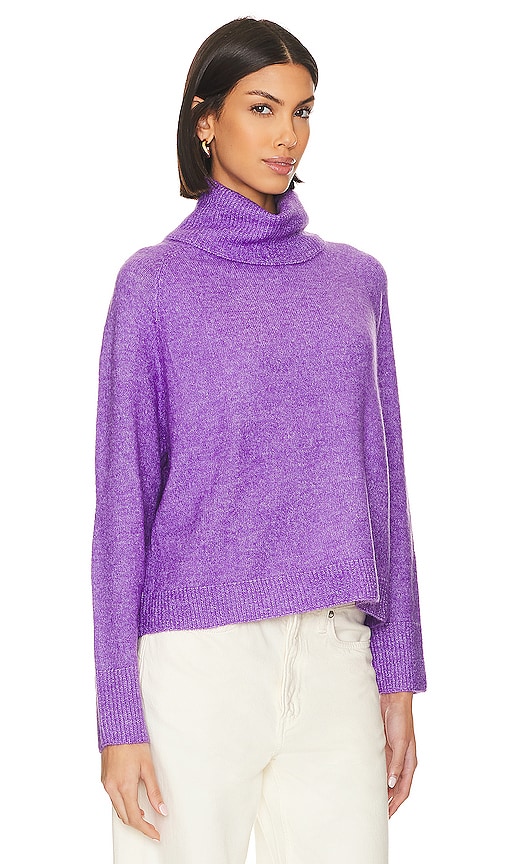 Shop John & Jenn By Line Emmett Sweater In Purple