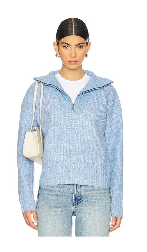 Shop John & Jenn By Line Atlas Sweater In Winter Blues