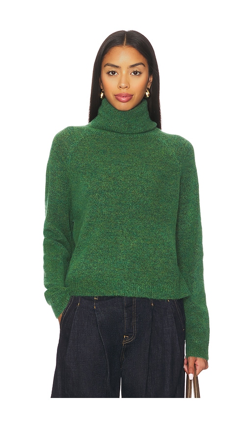 John & Jenn By Line Emmett Turtleneck Sweater In Green