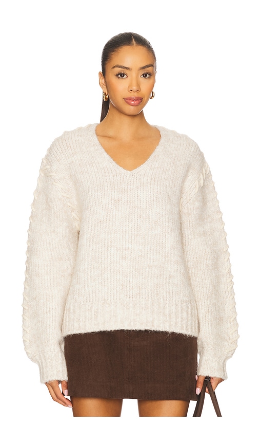 John & Jenn By Line Maddy Pullover In Neutral