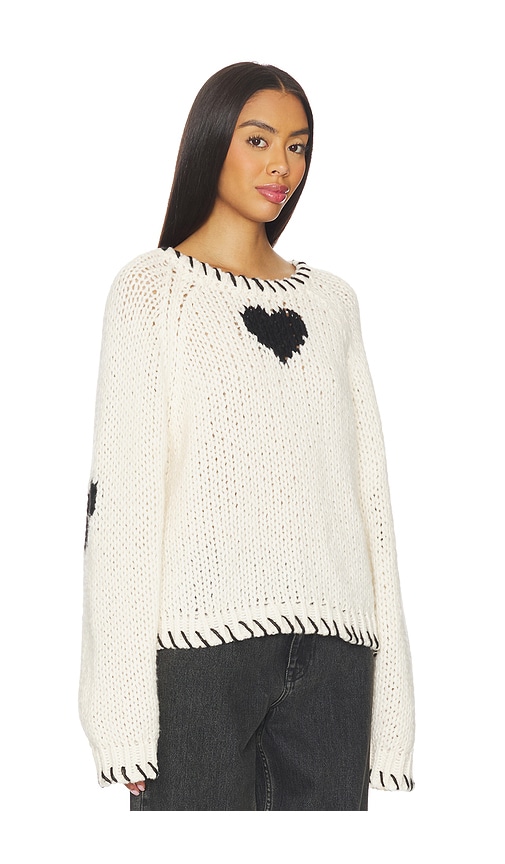 John & Jenn By Line Declan Pullover In White