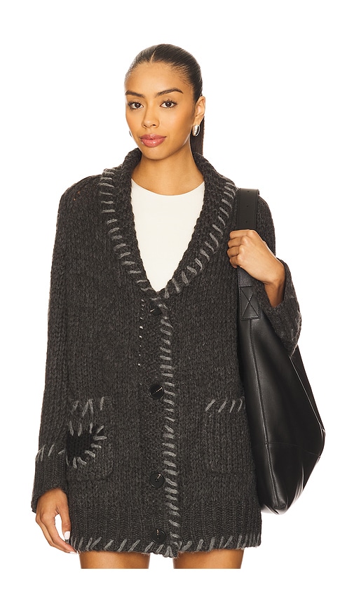 John & Jenn By Line Tripp Cardigan In Gray