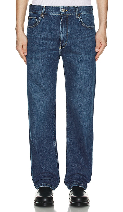 Jeanerica State Jeans In Tom Mid Blue Wash
