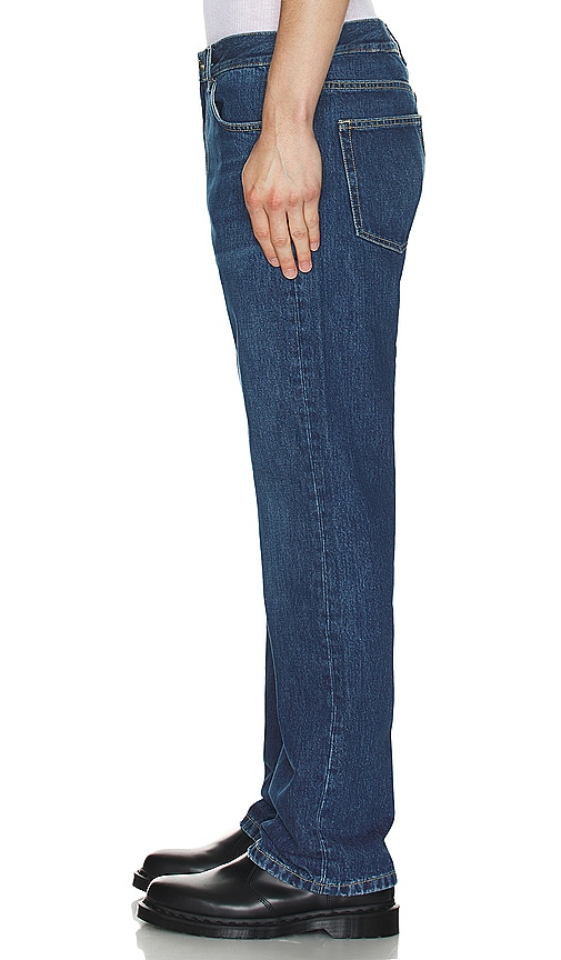 Shop Jeanerica State Jeans In Tom Mid Blue Wash