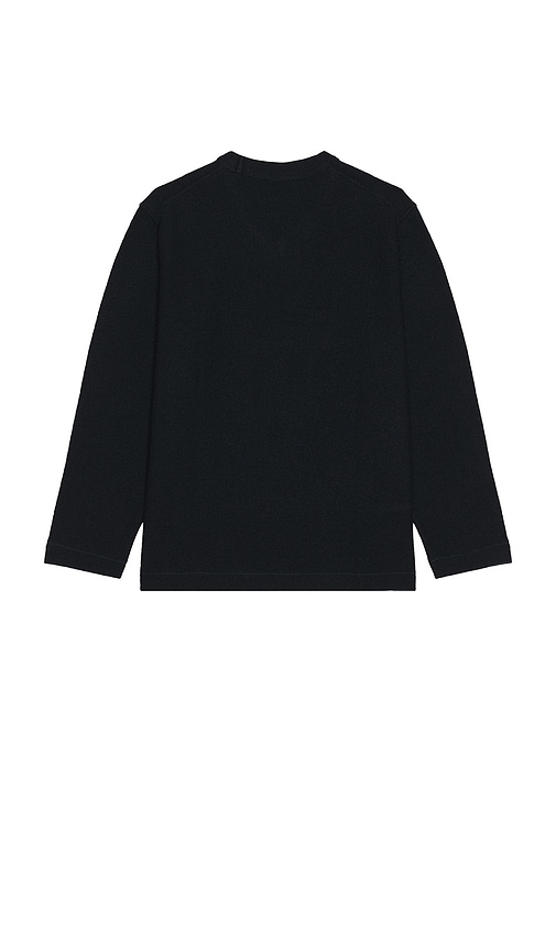 Jeanerica Luca V-neck Sweater In Black
