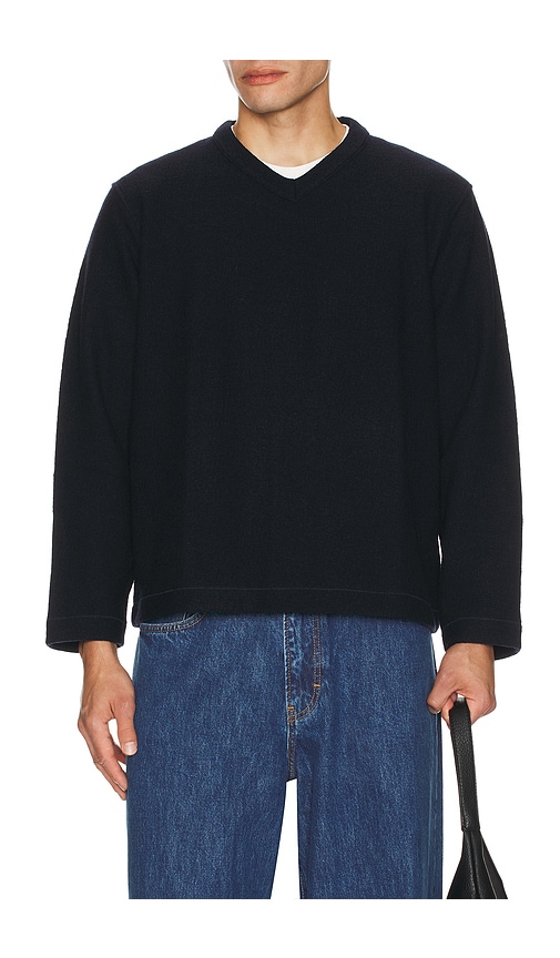  Jeanerica Strick Luca In Navy. Größe S. Also In M, Xl/1x. 