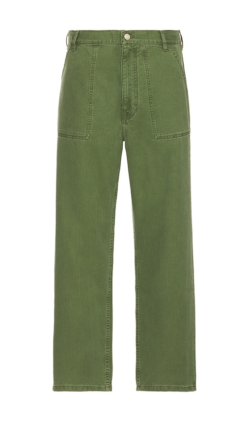 Genua Worker Chino Pants in Green. - size 30 (also in 31, 32, 33, 34, 36) - Jeanerica - Modalova