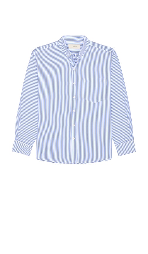 Theo Shirt in Blue. - size L (also in M, S, XL/1X) - Jeanerica - Modalova