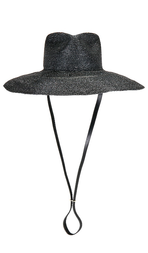 Janessa Leone :: Kennedy Straw Hat w/Chin Strap — Lake