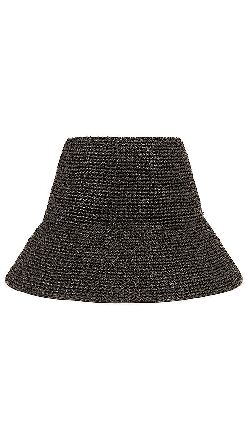Shop Janessa Leone Felix Bucket Hat In Black