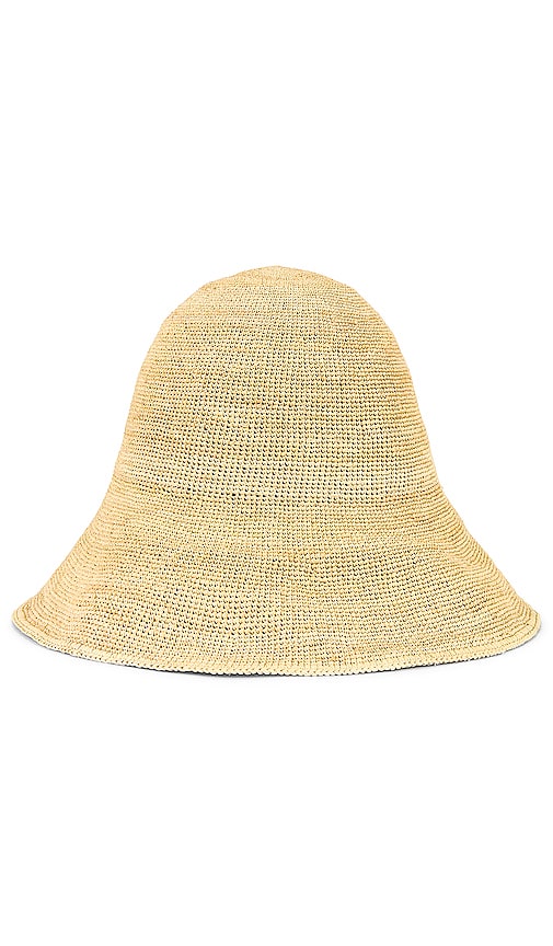 Shop Janessa Leone Teagan Hat In Tan