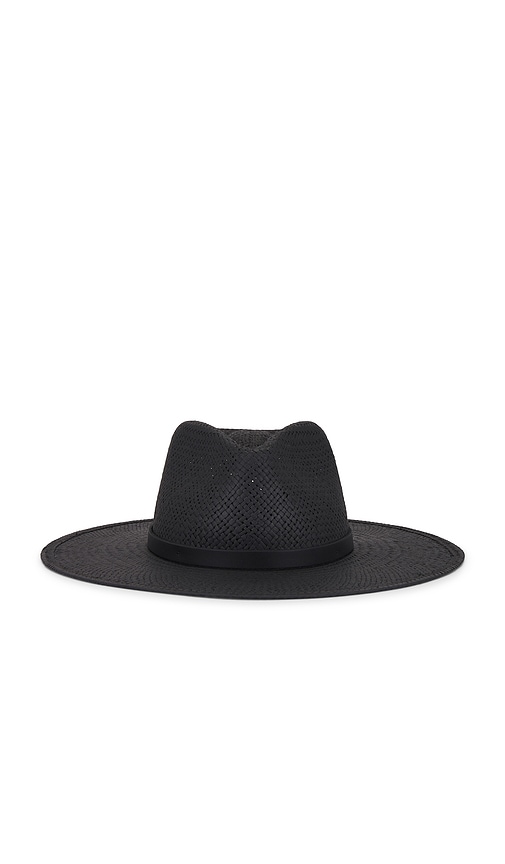 Shop Janessa Leone Sherman Hat In Black