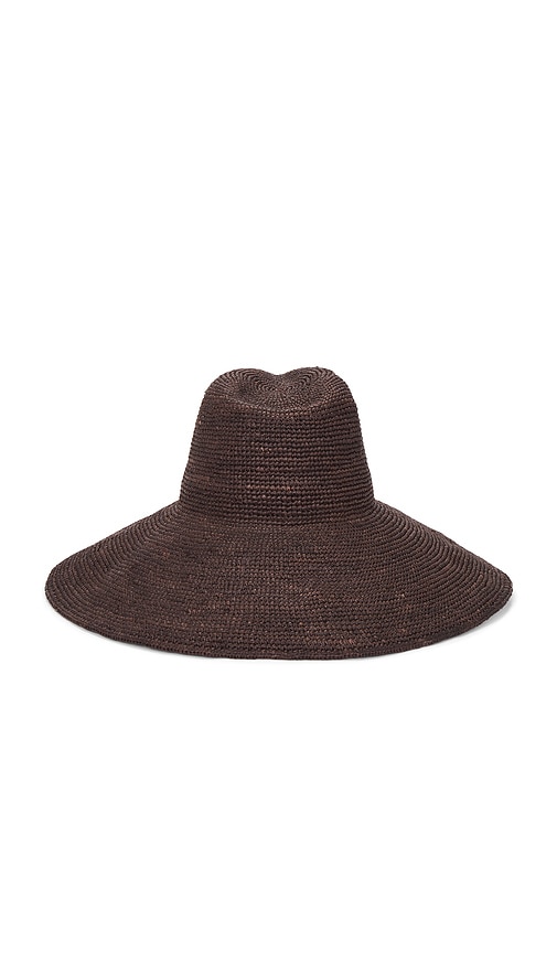 Janessa Leone Waverly Bucket Hat In Brown