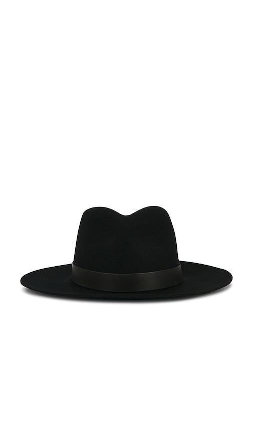 Janessa Leone Ross Fedora Hat In Black