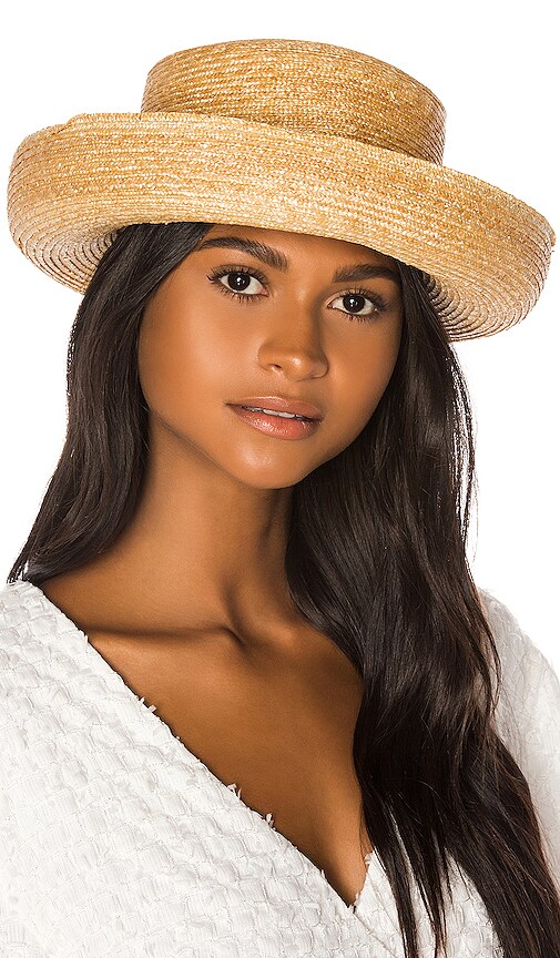 Janessa Leone Robin Bowler Hat In Natural Revolve