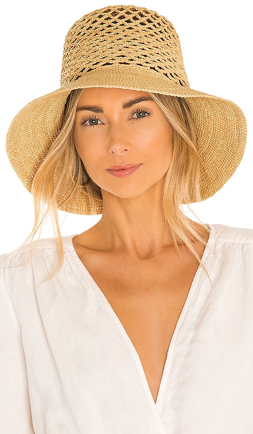 Janessa Leone Lynda Hat in Natural | REVOLVE