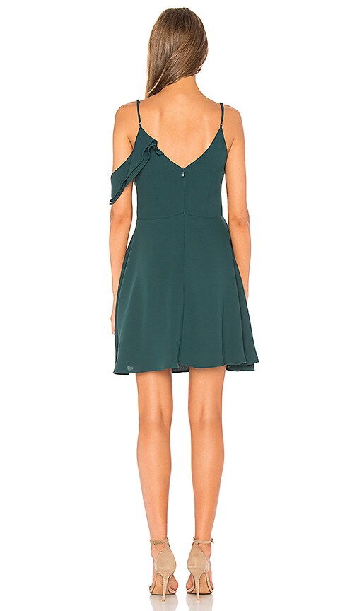 joa embroidered fit and flare dress