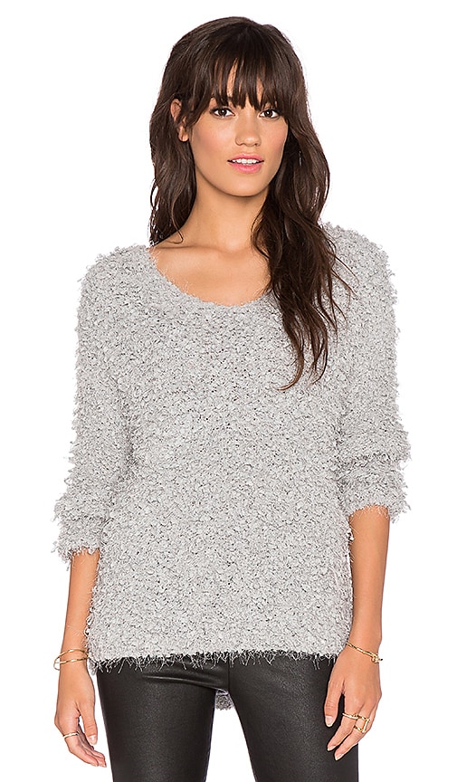 boucle knit sweater