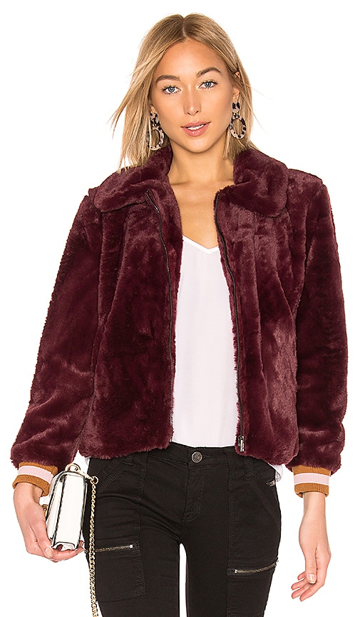 Joa faux sale fur bomber