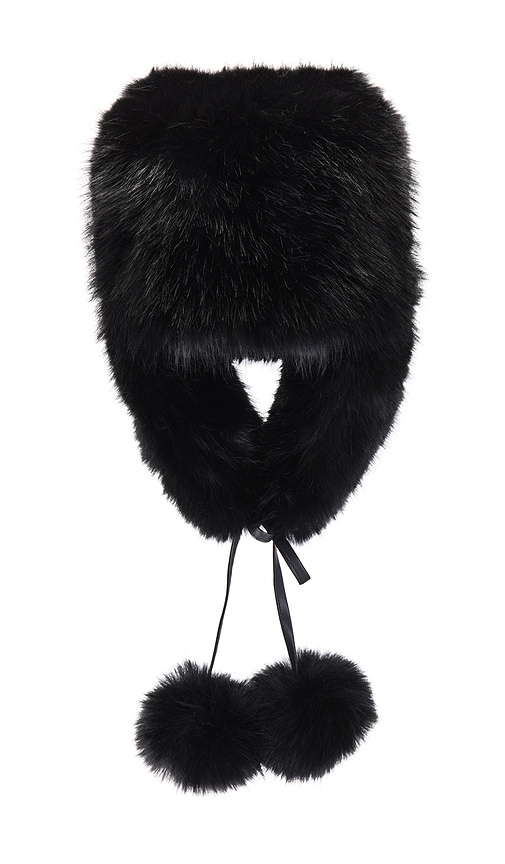 JOCELYN FAUX FUR TRAPPER HAT 