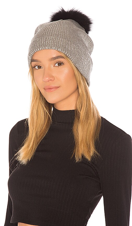 jocelyn metallic beanie