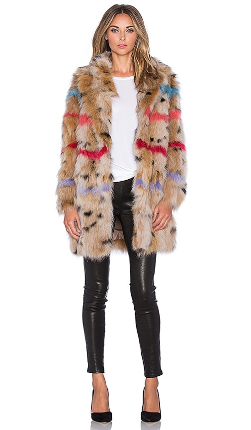 Jocelyn fur clearance coat