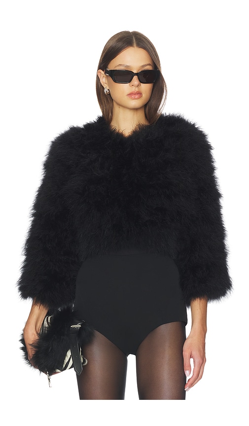 jocelyn Fifi Feather Bolero