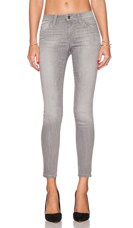 Mid Rise Ankle Skinny